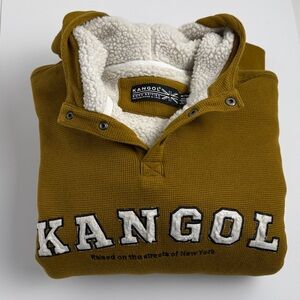 Kangol Ochre Pullover Hoodie